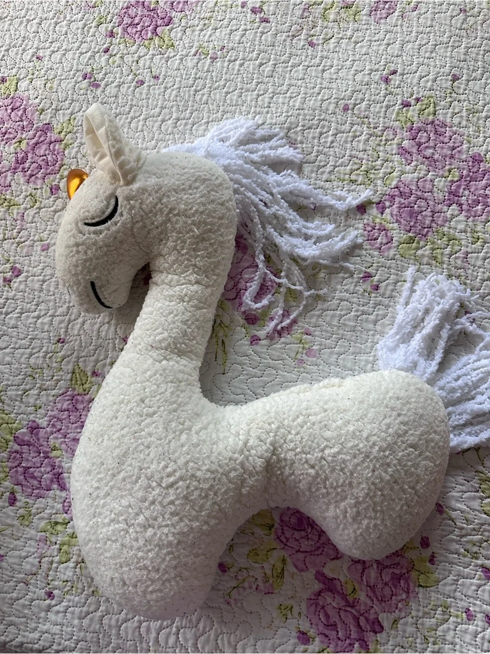 Unicorn Pillow Prop for Newborn Photos